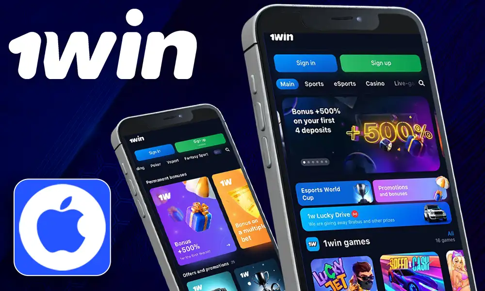 Download the 1win app for iOS