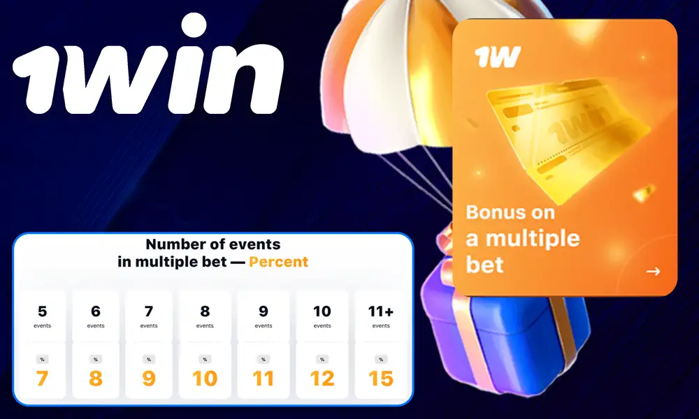 Bonus for multi-bets at 1Win